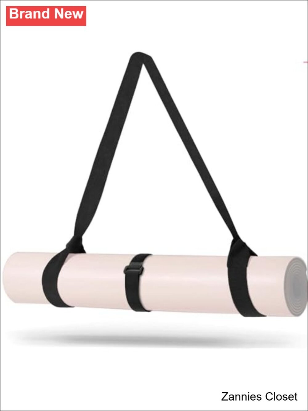 ✨ Cotton Blend Yoga Mat Carrier Strap Adjustable Wide Shoulder Strap for Gym